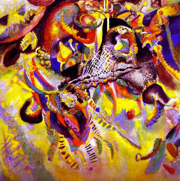 'Fugue' by Wassily Kandinsky [Public domain], via Wikimedia Commons